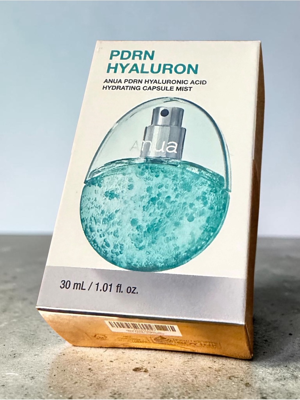 ANUA PDRN Hyaluronic Acid Hydrating Capsule Mist (30ml / 1.01 fl oz)
